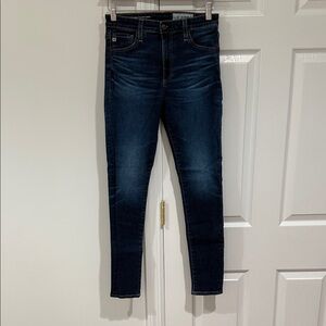 AG Adriano Goldschmied Dark Indigo Skinny Jeans